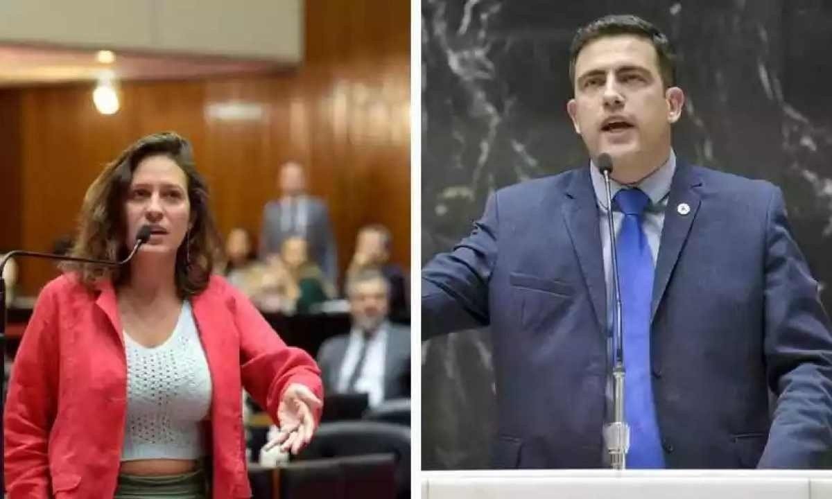 Bella entra contra Caporezzo na Comissão de Ética -  (crédito: ALMG/REPRODUÇÃO)
