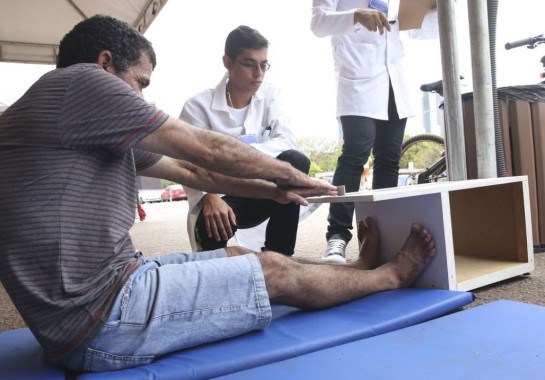 Dos homens que participaram da pesquisa e demonstraram preocupação com o corpo, 42% deles assumiram estar acima do peso indicado -  (crédito:  Valter Campanato/Ag..ncia Brasil)