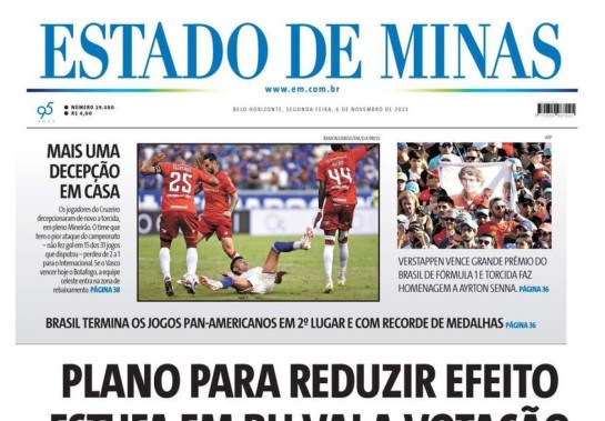 capa do dia -  (crédito:  juliomoreira.mg)