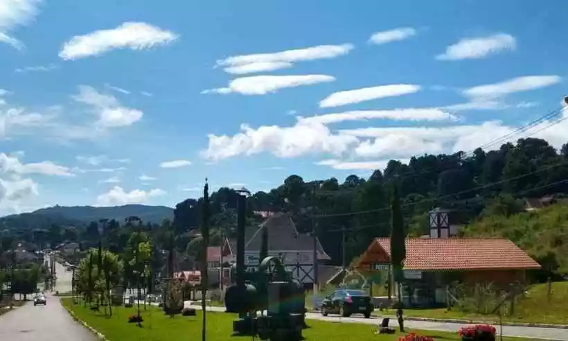 Vista panorâmica da cidade de Monte Verde, no Sul de Minas Gerais -  (crédito:  Tom Araujo/Divulgação)