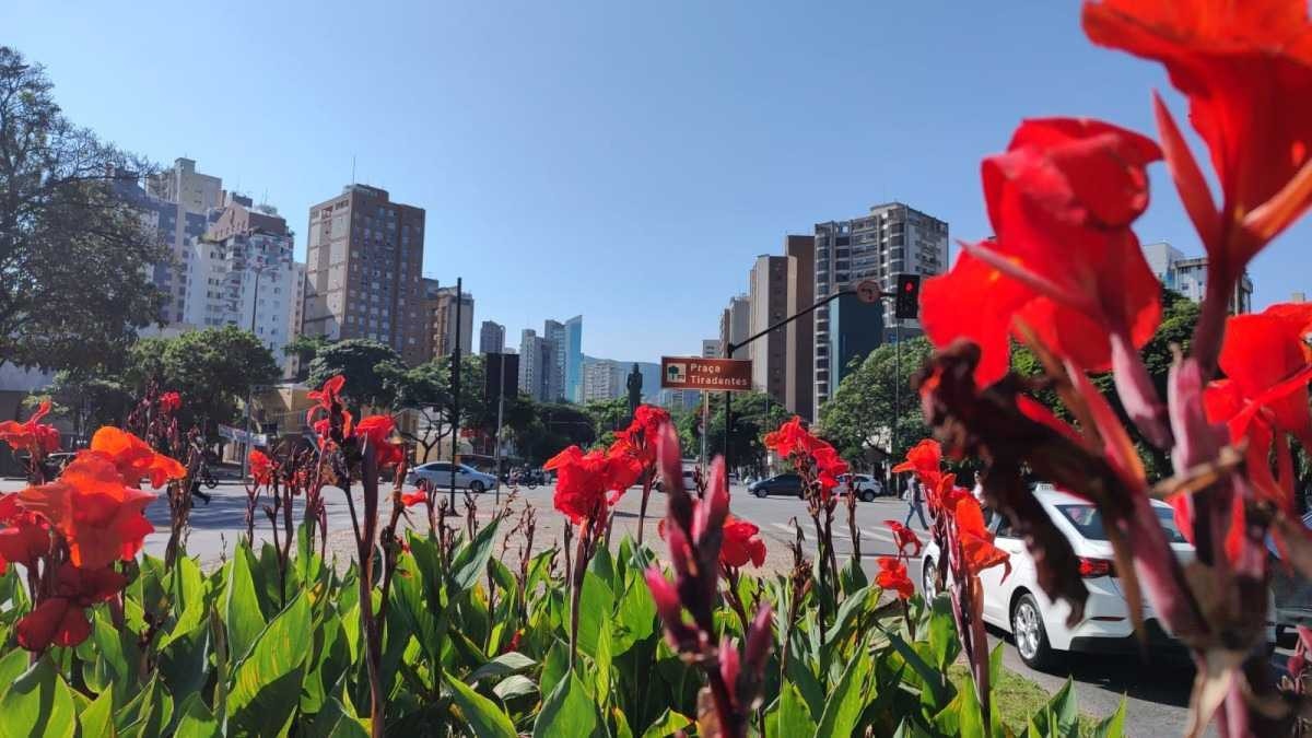 Semana começa com temperatura máxima de 32°C e céu claro em BH