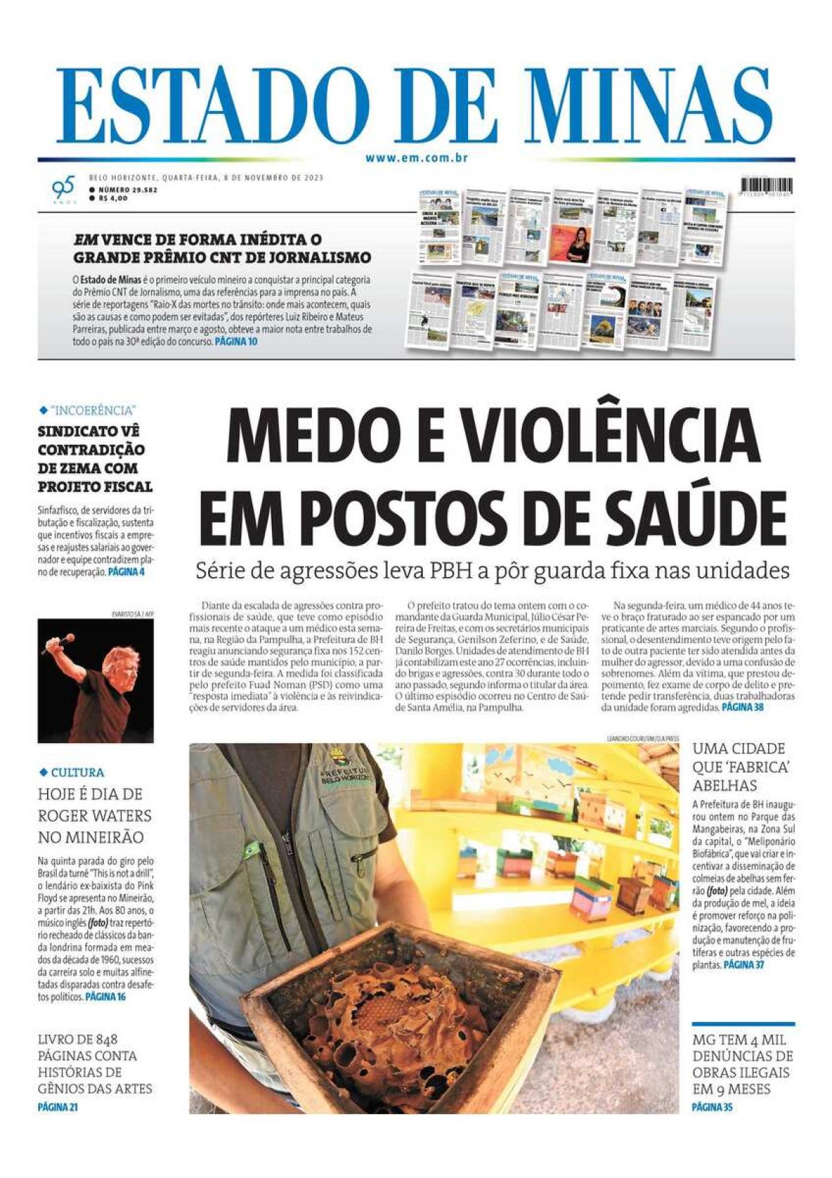Capa Estado de Minas