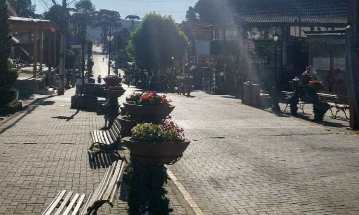 Distrito de Monte Verde, em Camanducaia, no Sul de Minas Gerais -  (crédito: Divulgação/Nelson Pacheco)