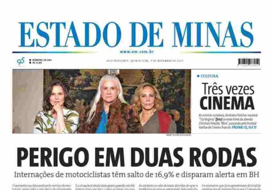 Capa Estado de Minas -  (crédito: Alexandre Perez)