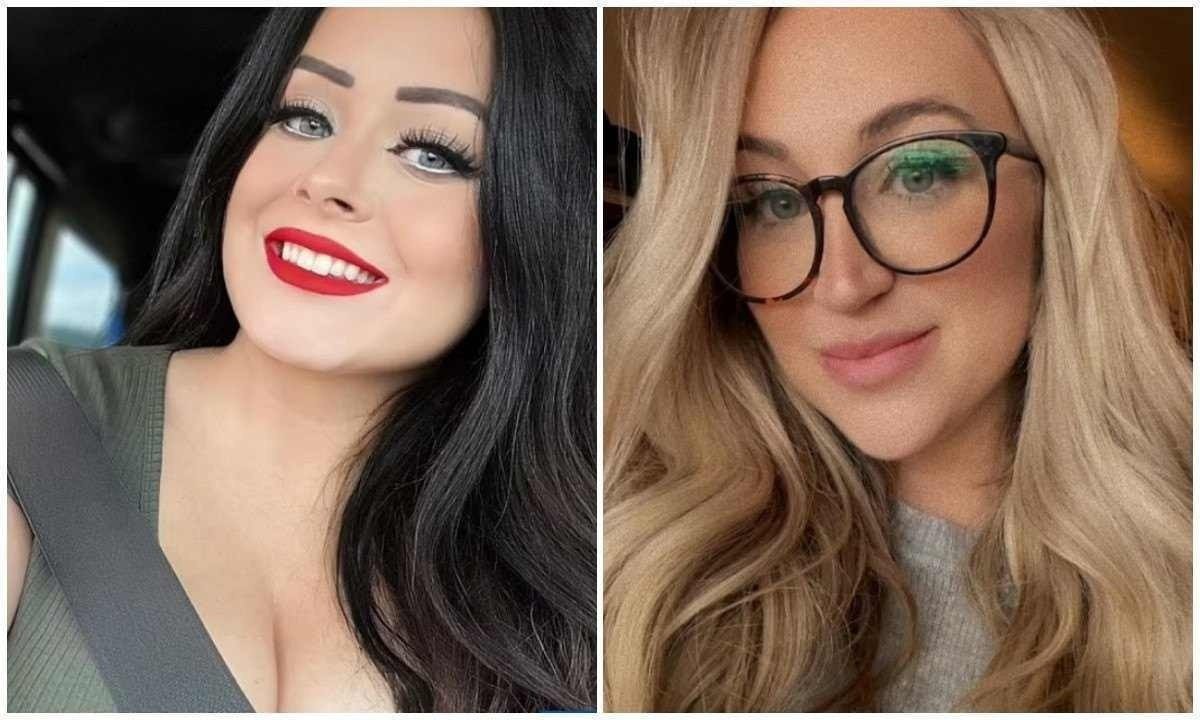 Megan Gaither (à esquerda) e Brianna Coppage
 -  (crédito: Reprodução/Redes Sociais)