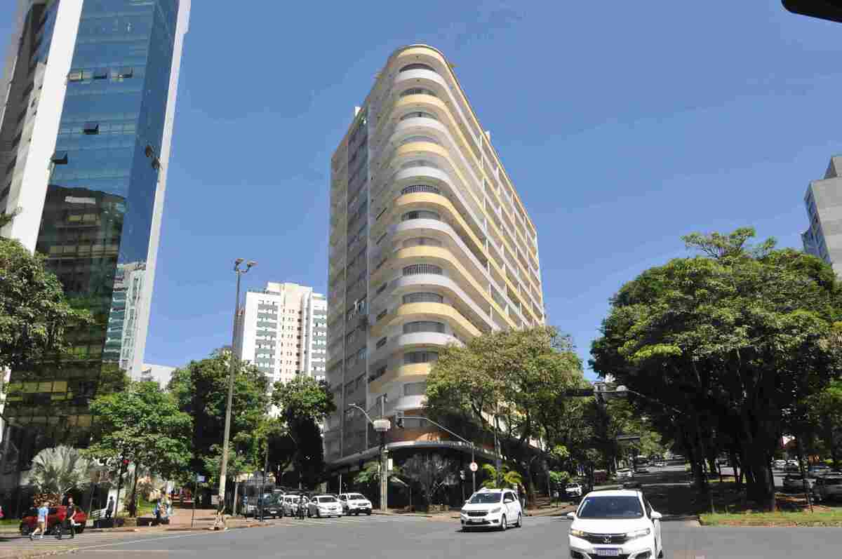 Edifício Panorama, no Bairro Funcionários, exemplo de Arquitetura, com A maiúsculo -  (crédito: Gladyston Rodrigues/EM/DA Press)