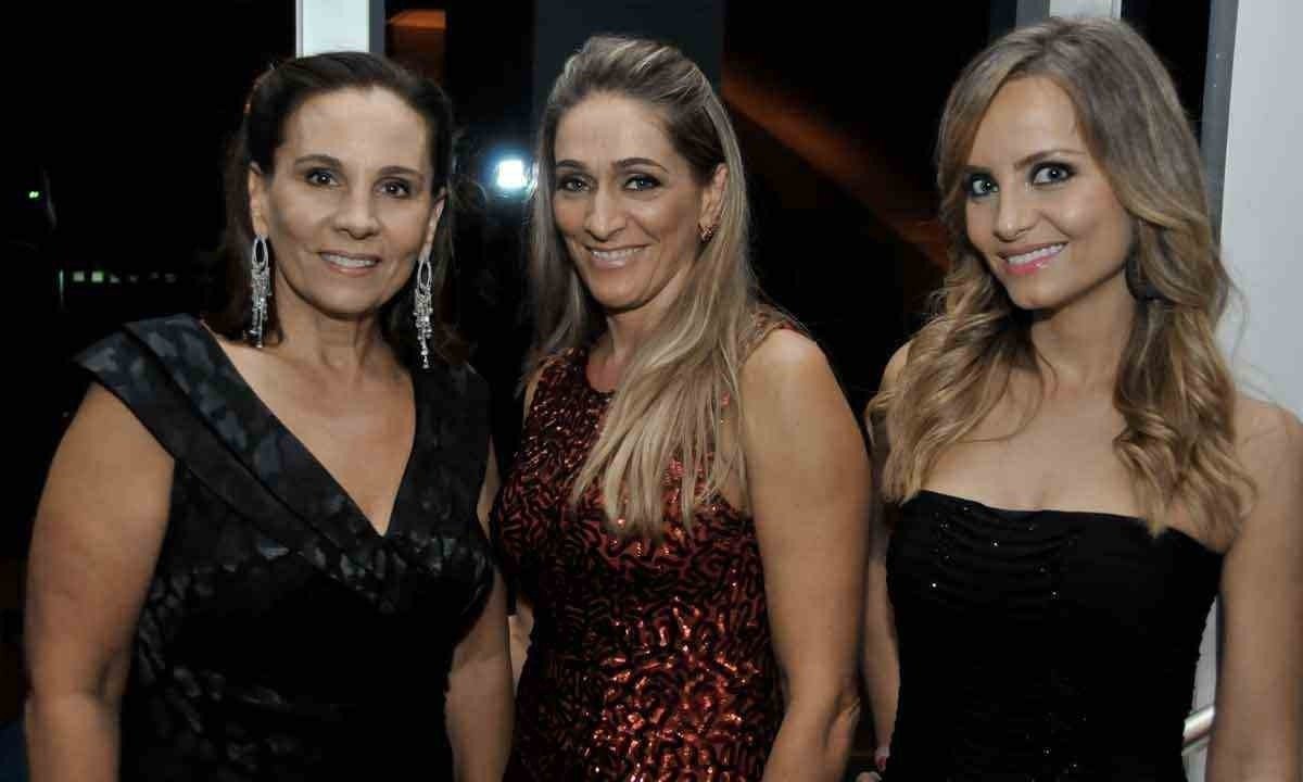 Angela Drummond, Flávia Frauches e Camila Mattar, que faz aniversário amanhã -  (crédito: Marcos Vieira/EM/D.A Press)