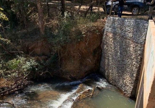 Lago em que o Padre Carvalho foi encontrado morto -  (crédito: Divulgação/PCMG)