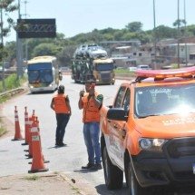 Obras na BR-040 interditam trecho em Congonhas nesta quarta-feira (3/12) - Gladyston Rodrigues/EM/D.A Press