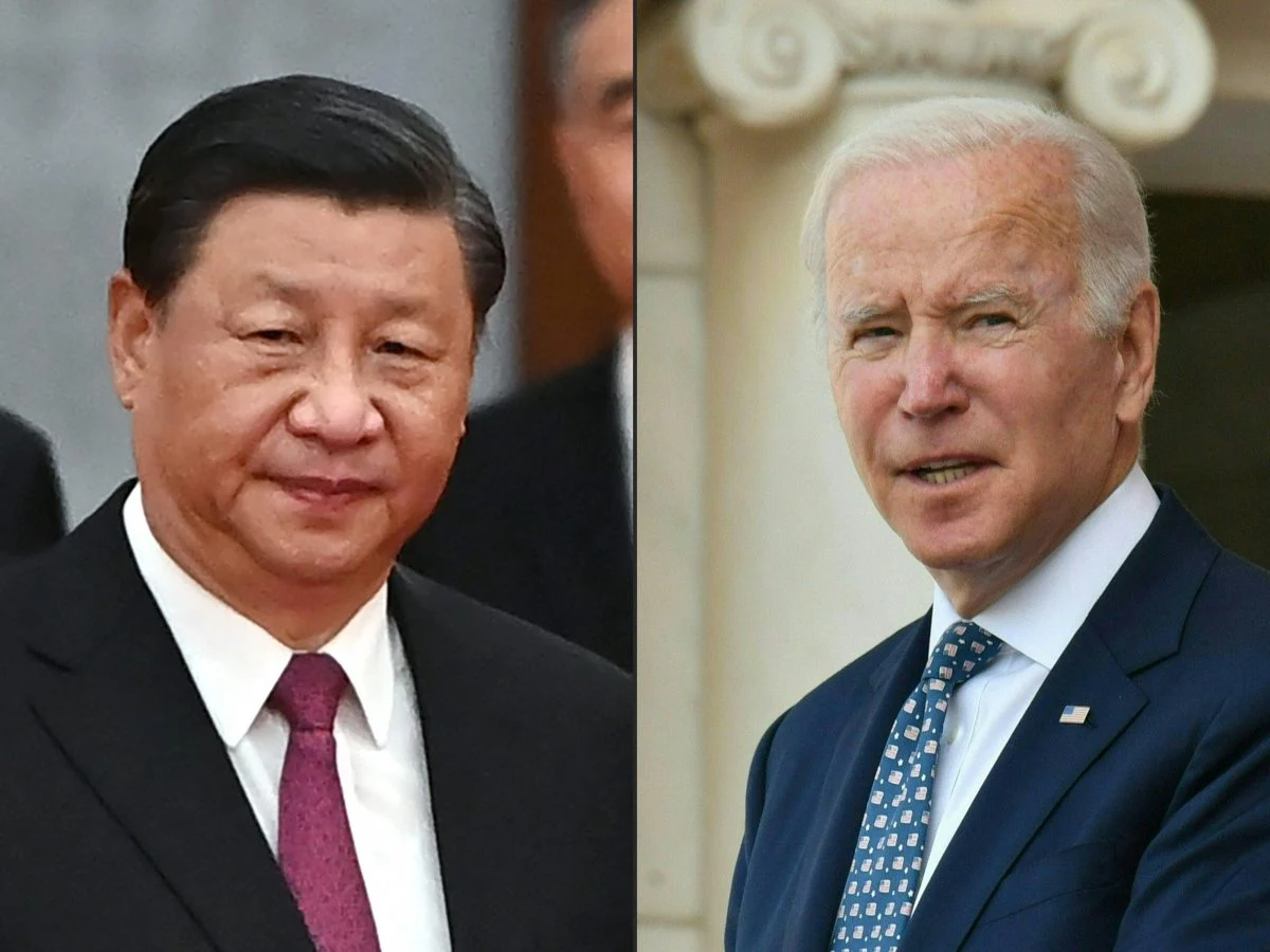 Joe Biden e Xi Jinping -  (crédito: AFP)