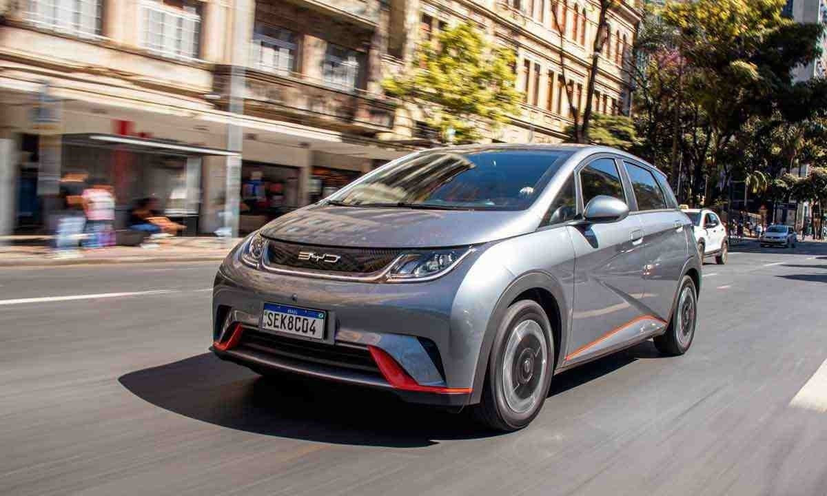 Com BYD, vendas de carros elétricos disparam no Brasil - (crédito: JORGE LOPES/EM/D.A.PRESS) Com BYD, vendas de carros elétricos disparam no Brasil - (crédito: JORGE LOPES/EM/D.A.PRESS)