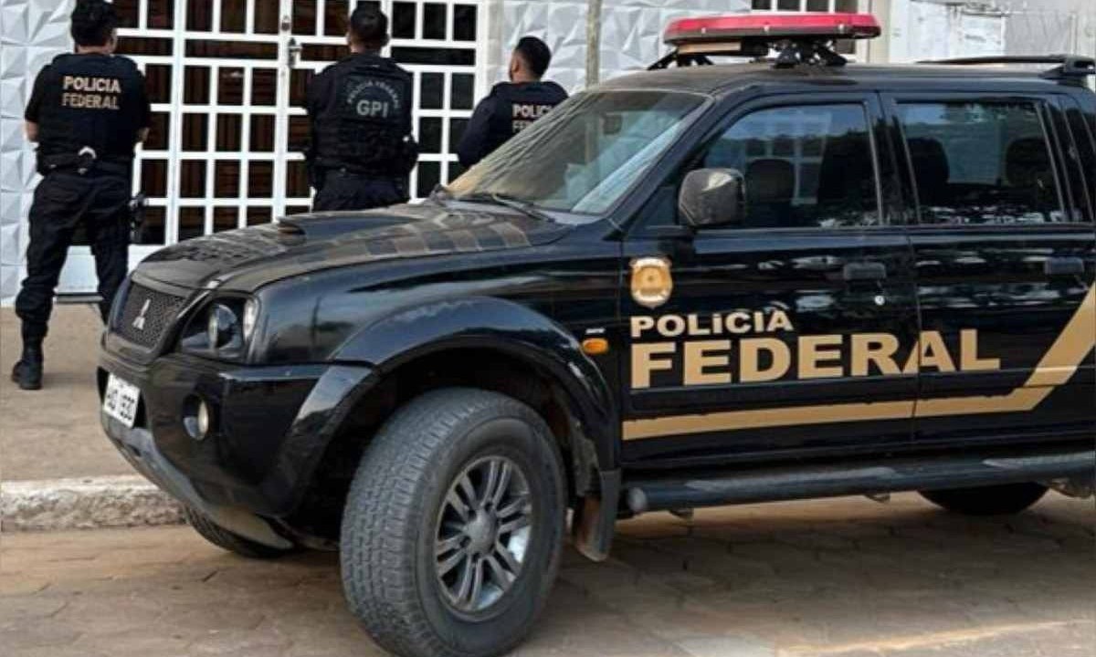 Operação da Polícia Federal mira grupo criminoso que atuava em três estados brasileiros -  (crédito: PF/Divulgação)