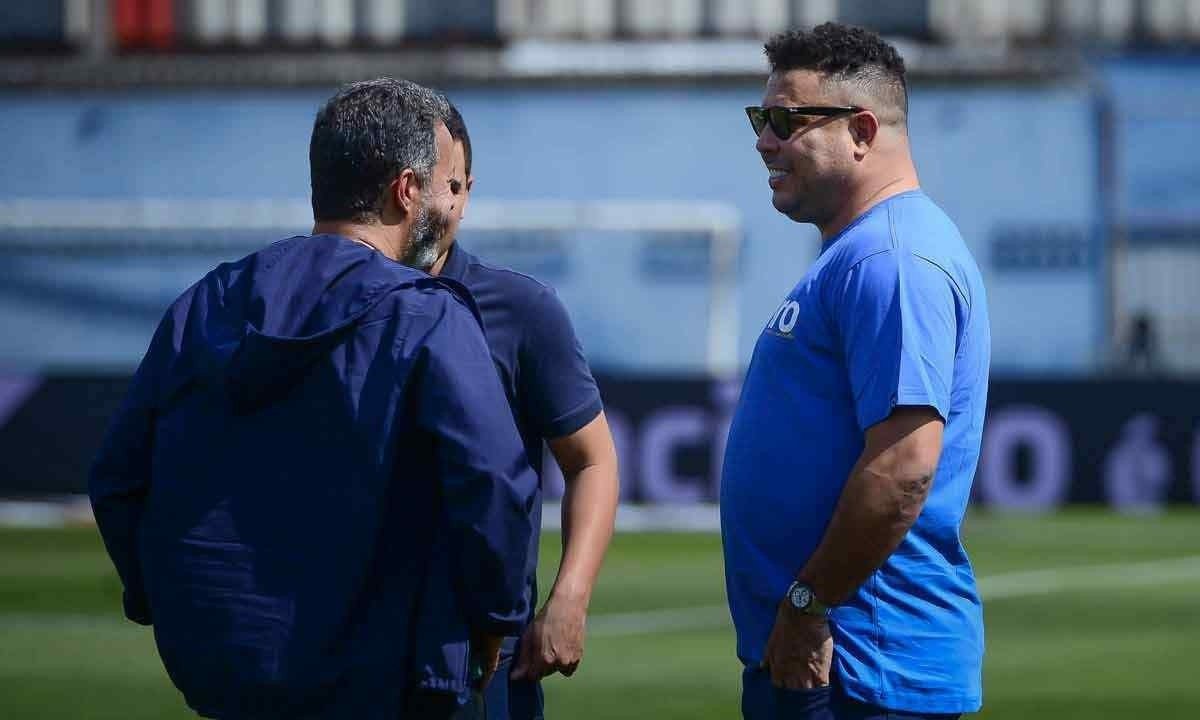 Liderada por Ronaldo Nazário, SAF do Cruzeiro é questionada por torcedores -  (crédito: Staff Images/Cruzeiro)