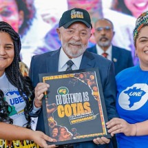 Lula sobre nova Lei de Cotas: 'É possível superar a desigualdade' - Ricardo Stuckert/PR