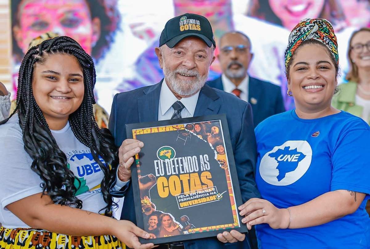 Lula sobre nova Lei de Cotas: 'É possível superar a desigualdade'
