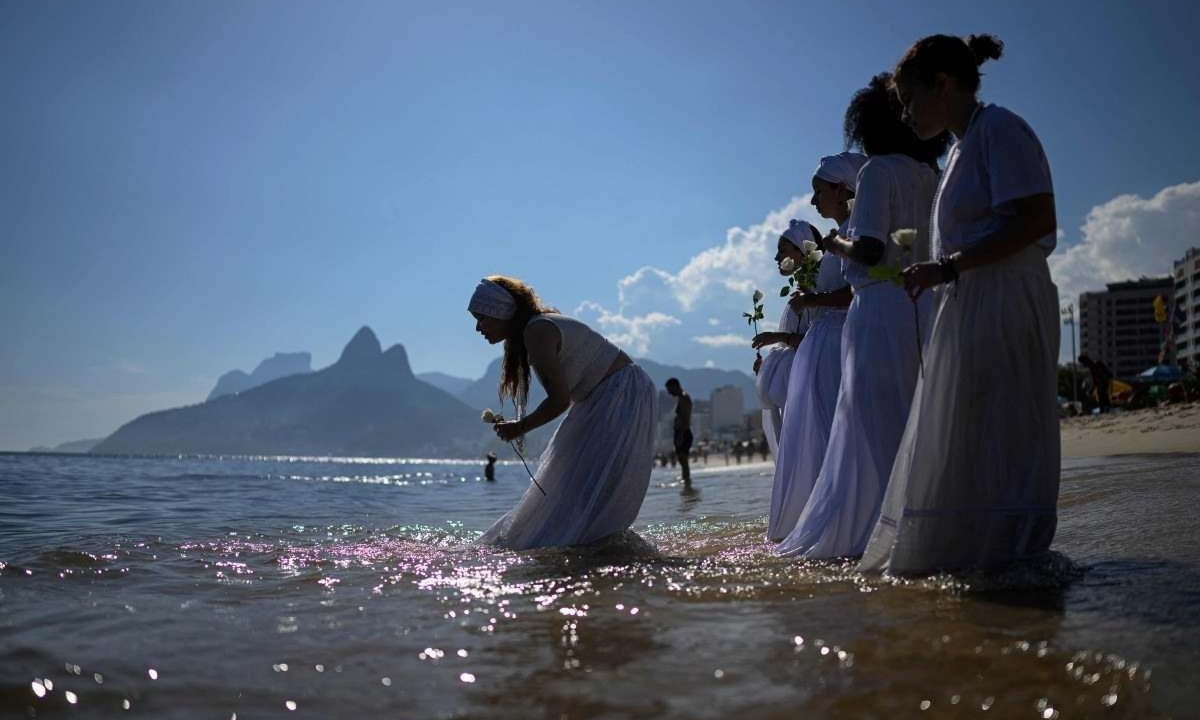 Dia Nacional da Umbanda é comemorado no mesmo dia que a Proclamação da República, 15 de novembro -  (crédito: MAURO PIMENTEL/AFP)