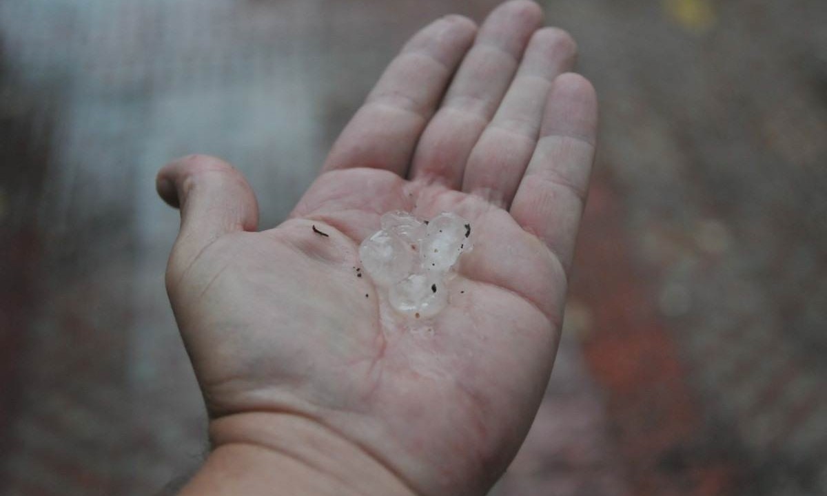 Cidades mineiras est&atilde;o sob alerta de tempestade com granizo -  (crédito: Gladyston Rodrigues/EM/D.A Press)