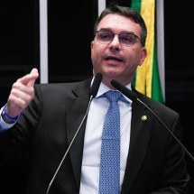 Flávio Bolsonaro sobre Dino: 'Muito perigoso para o Congresso' - Jefferson Rudy/Ag&ecirc;ncia Senado