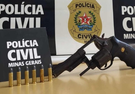 Autor do crime entregou a arma usada para matar colega de serviço -  (crédito: PCMG)