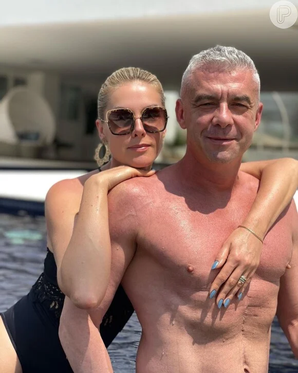 Marido de Ana Hickmann, Alexandre Correa negou que tenha agredido a mulher e chamou o rumor de 'fantasioso' -  (crédito: Reprodução, Instagram/@anahickmann e @alewin71)