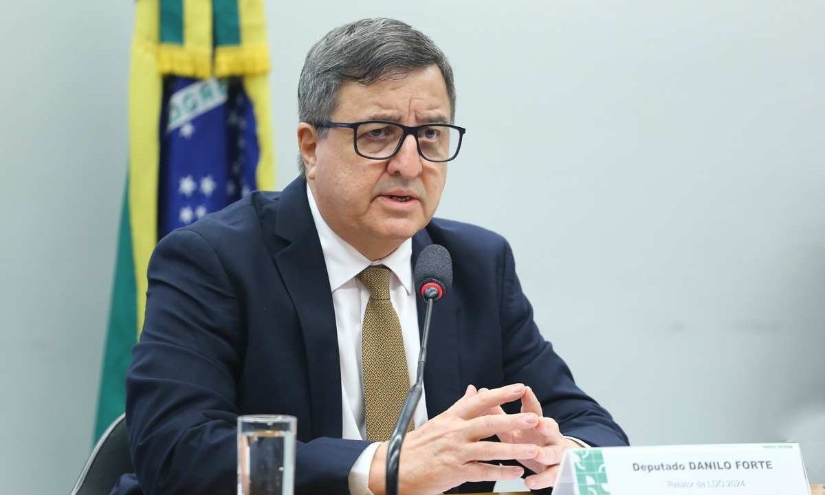 O relator da LDO, deputado Danilo Forte (União-CE) informou sobre a decisão do governo após reunião com ministro no Palácio do Planalto -  (crédito: Vinicius Loures/Câmara dos Deputados)