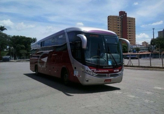 ônibus da Viação Expresso Gardênia -  (crédito: Reprodução/Viação Gardenia)