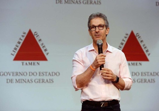 Zema afirma que seu governo não tem culpa na dívida de quase R$ 160 bilhões -  (crédito:  Gil Leonardi - imprensa MG)