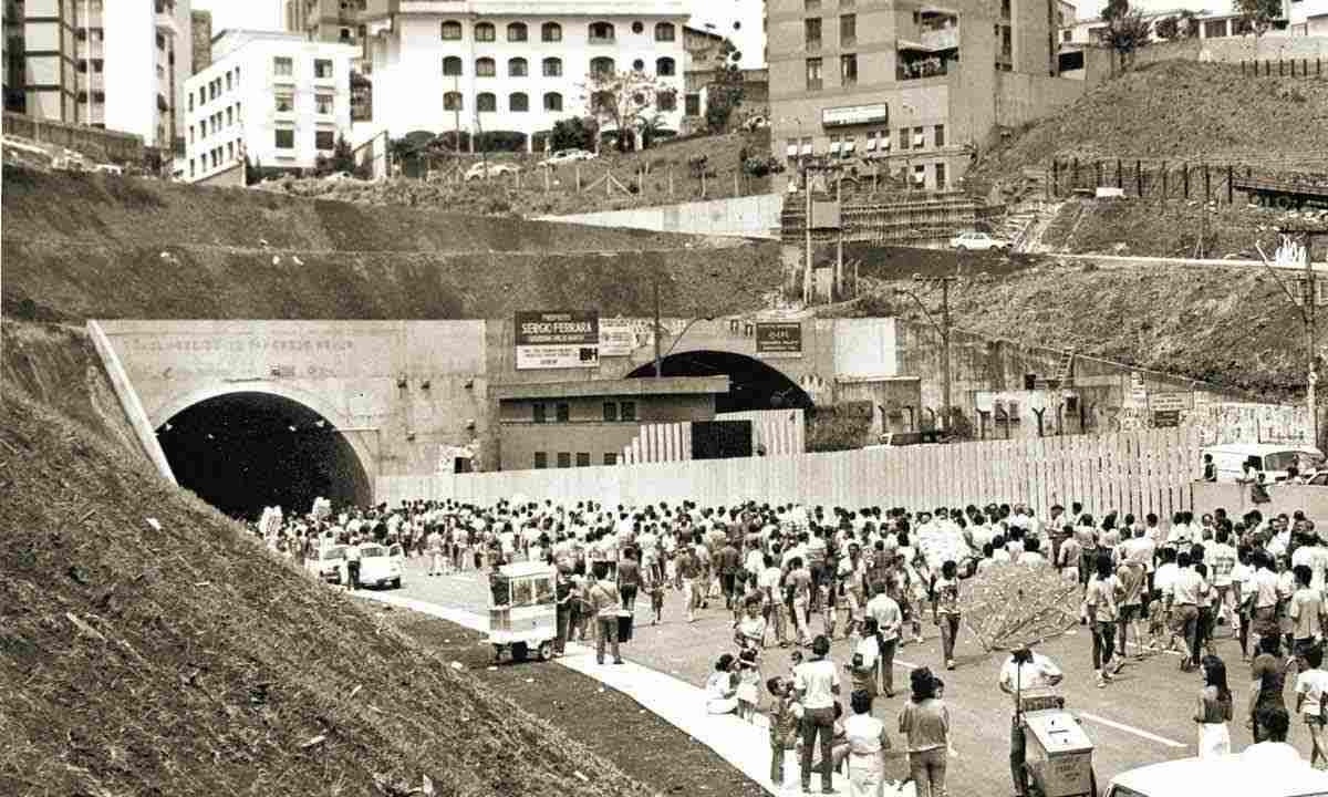 Túnel da Lagoinha : A horta que virou túnel