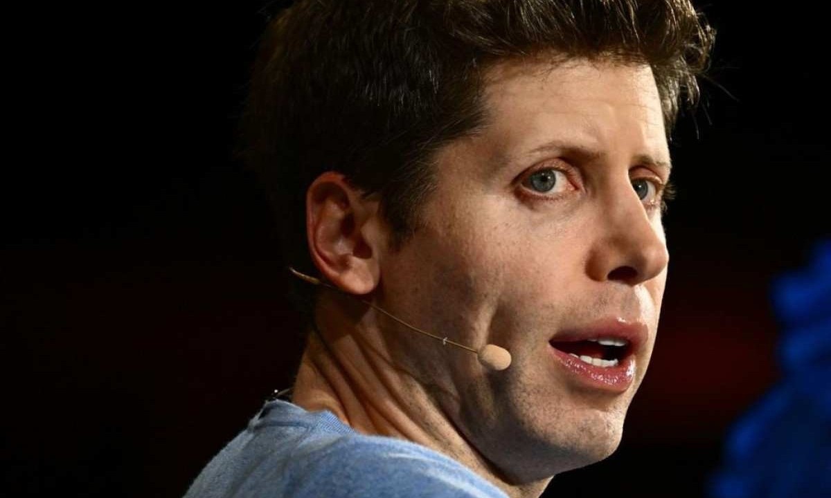 A OpenAI anunciou nesta sexta-feira (17/11) que Sam Altman não está mais no comando da empresa -  (crédito: PATRICK T. FALLON)