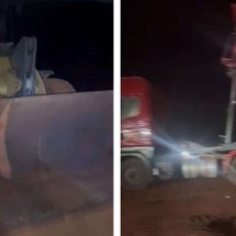 Três homens são presos por extração ilegal de minério na Serra da Moeda - PMMG/Divulgação