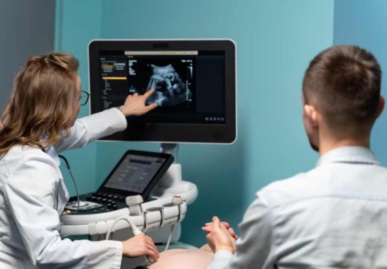 O diagnóstico costuma ser realizado com a ultrassonografia das 16 semanas de gestação, mas a suspeita pode ser apontada no exame morfológico do primeiro trimestre -  (crédito: Freepik)