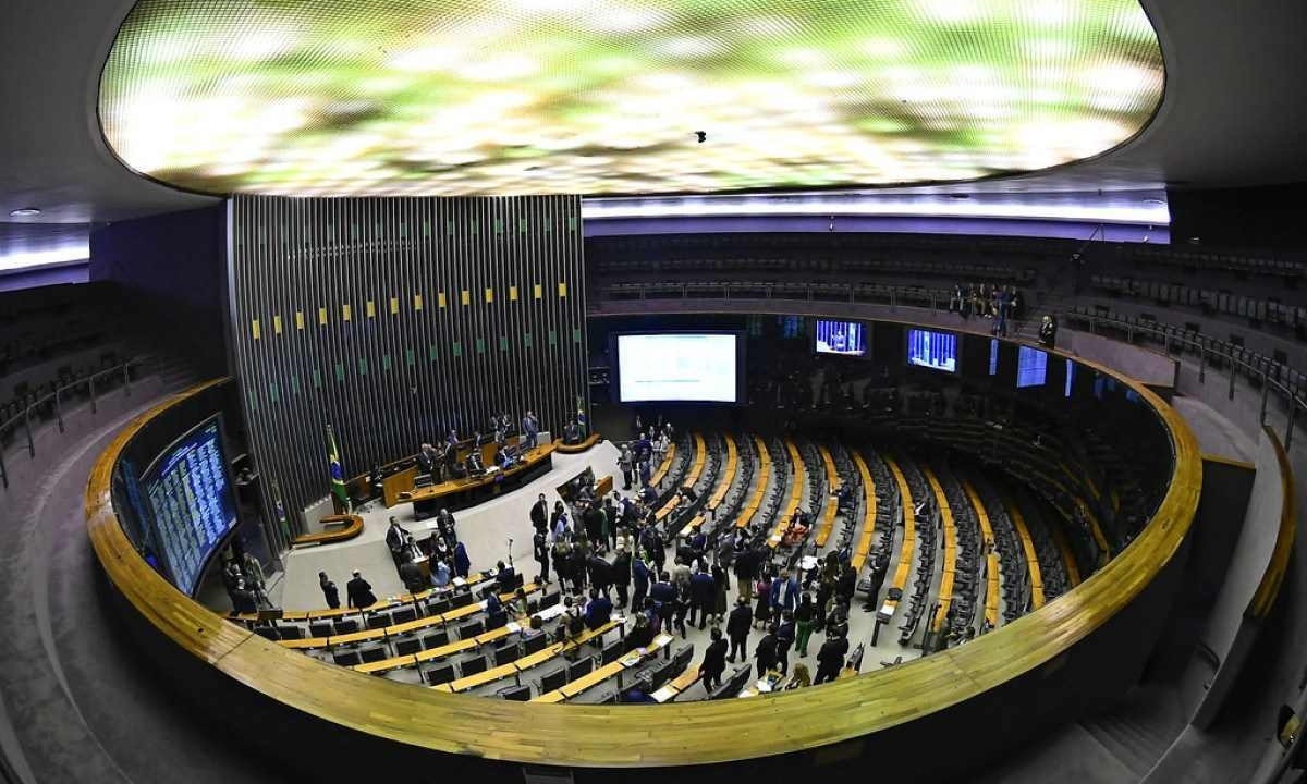 Plenário da Câmara dos Deputados, em Brasília -  (crédito:  Marcos Oliveira/Agência Senado)