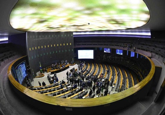 Plenário da Câmara dos Deputados, em Brasília -  (crédito:  Marcos Oliveira/Agência Senado)
