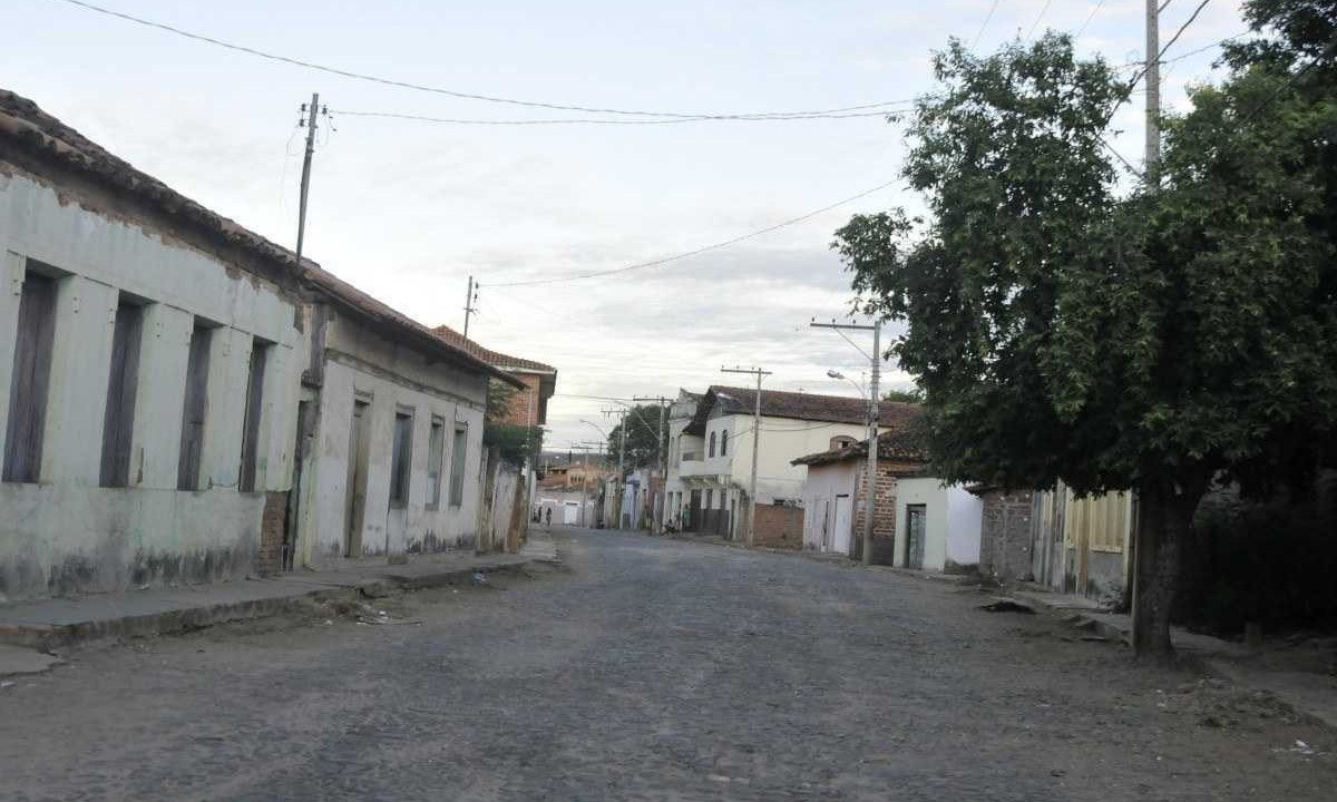 A pequena Araçuaí fica no Vale do Jequitinhonha. Foto tirada em 2017. -  (crédito: Juarez Rodrigues/EM/D.A Press)