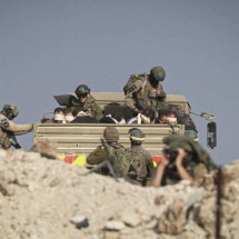 Faixa de Gaza: uma zona estratégica  - MAHMUD HAMS / AFP