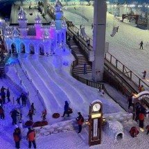 Temporada natalina começa no maior parque com neve do país - Snowland/REPRODUÇÃO