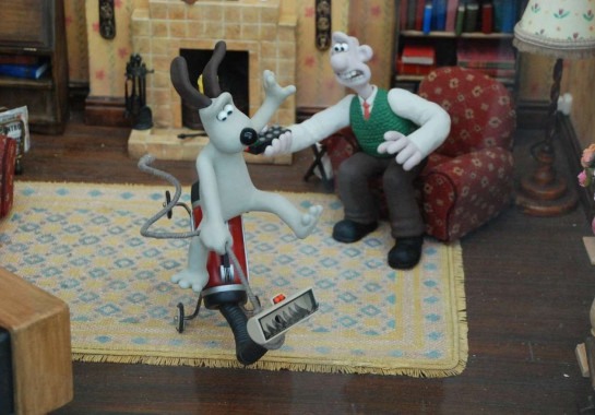 Cena de Wallace e Gromit, que também foi produzido pelo estúdio Aardman -  (crédito: Jordanhill School D&T Dept /Flickr)