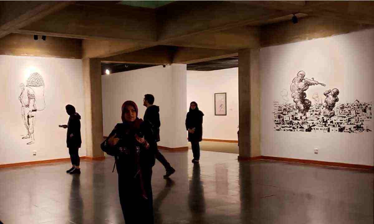 Quinho, chargista do EM, participa de exposição no Irã