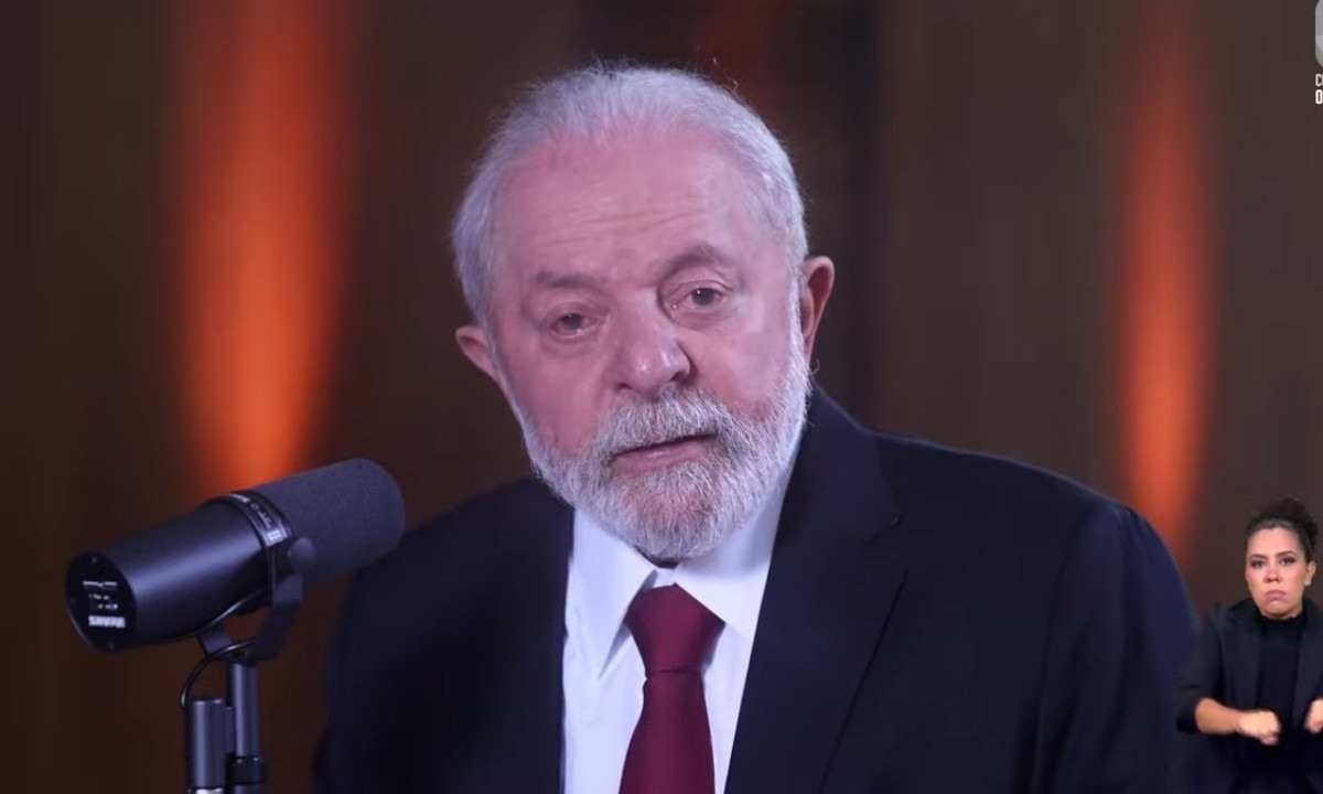 Lula celebra promulgação da reforma tributária -  (crédito: Reprodução/YouTube)