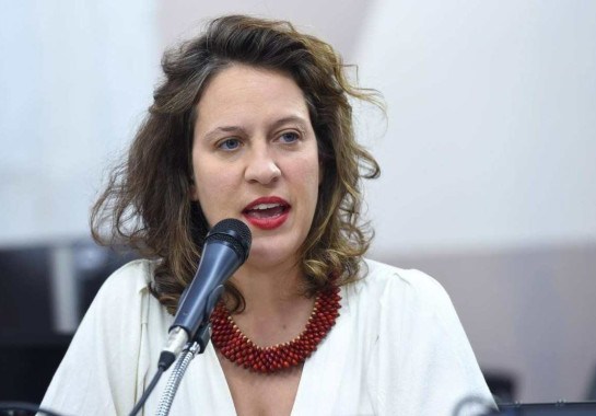 Bella Gonçalves foi vereadora da capital entre 2018 e 2022 -  (crédito: Guilherme Bergamini/ALMG)