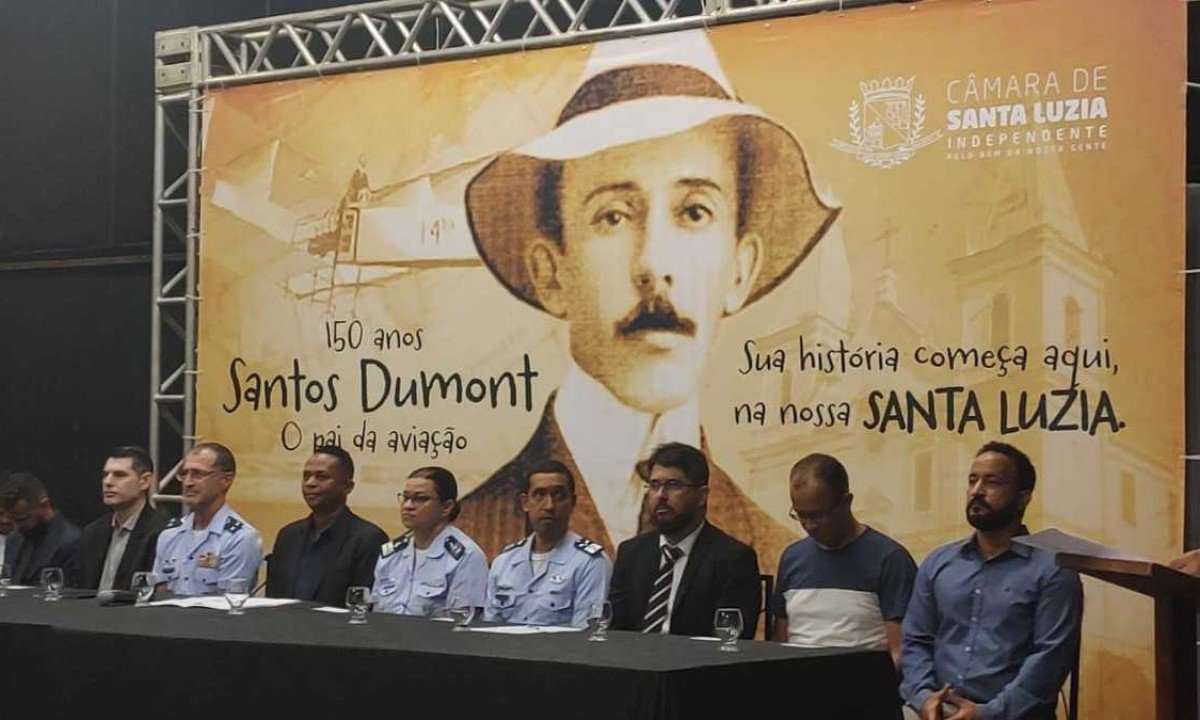 Em 2023, são completados 150 anos do nascimento do famoso aviador mineiro -  (crédito: Jair Amaral/EM/D.A Press)