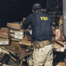 PRF recupera mais de três toneladas de carne furtada na BR-381 - PRF/Divulgação