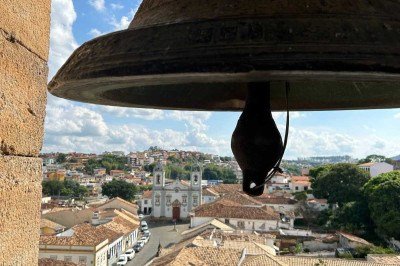 A linguagem dos sinos de Minas Gerais &eacute; considerada patrim&ocirc;nio nacional pelo Iphan -  (crédito: Ana Beatriz Fonte/Esp.EM)