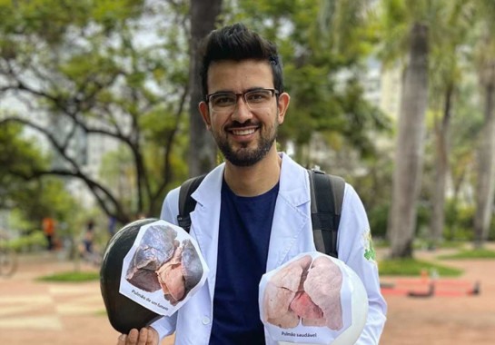 Pedro Ivo, estudante de medicina na Faculdade de Medicina Ciências Médicas -  (crédito: Arquivo pessoal)