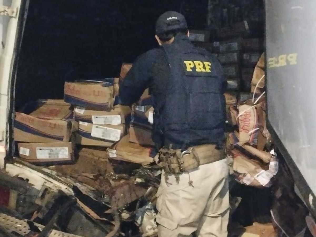 PRF recupera mais de três toneladas de carne furtada na BR-381