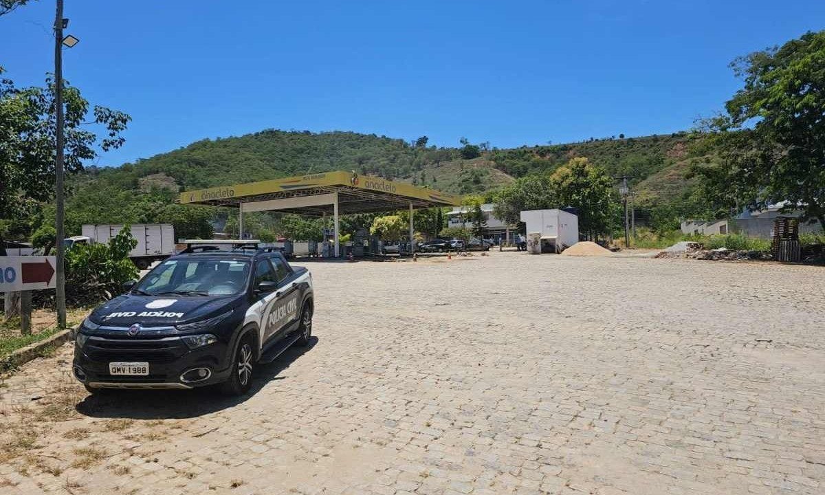 Idosa foi localizada depois de análise de câmeras de segurança de um posto de gasolina -  (crédito: PCMG/Divulgação)