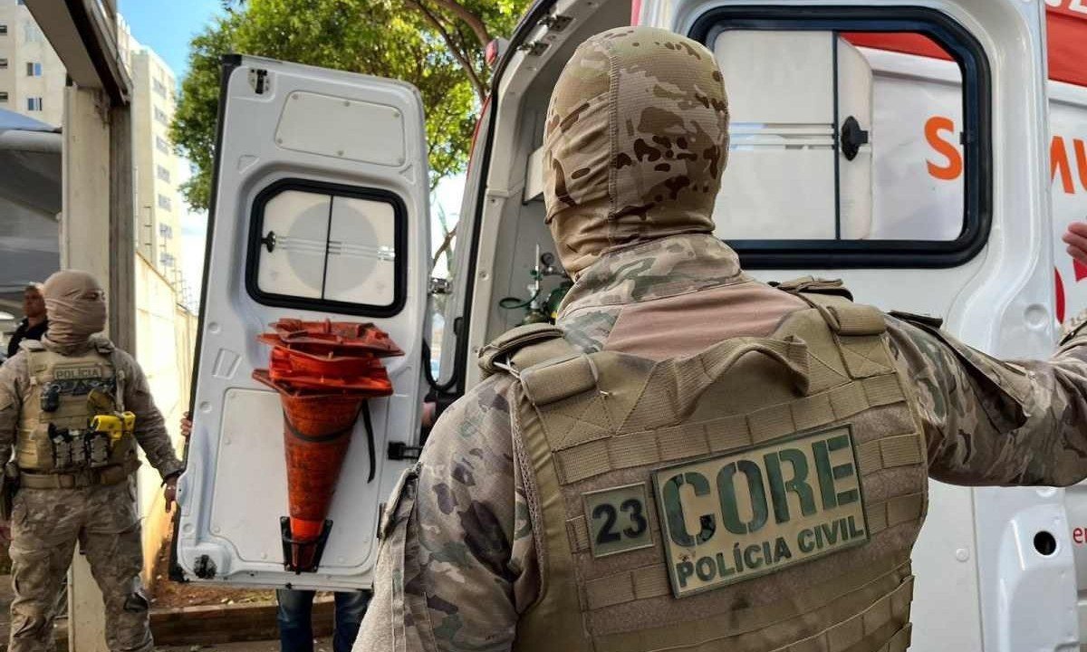 Discuss&atilde;o sobre o adoecimento da pol&iacute;cia voltou &agrave; tona depois que uma delegada entrou em conflitos com agentes da corpora&ccedil;&atilde;o, em Belo Horizonte -  (crédito: Isabela Bernardes/ EM/ D.A Press)