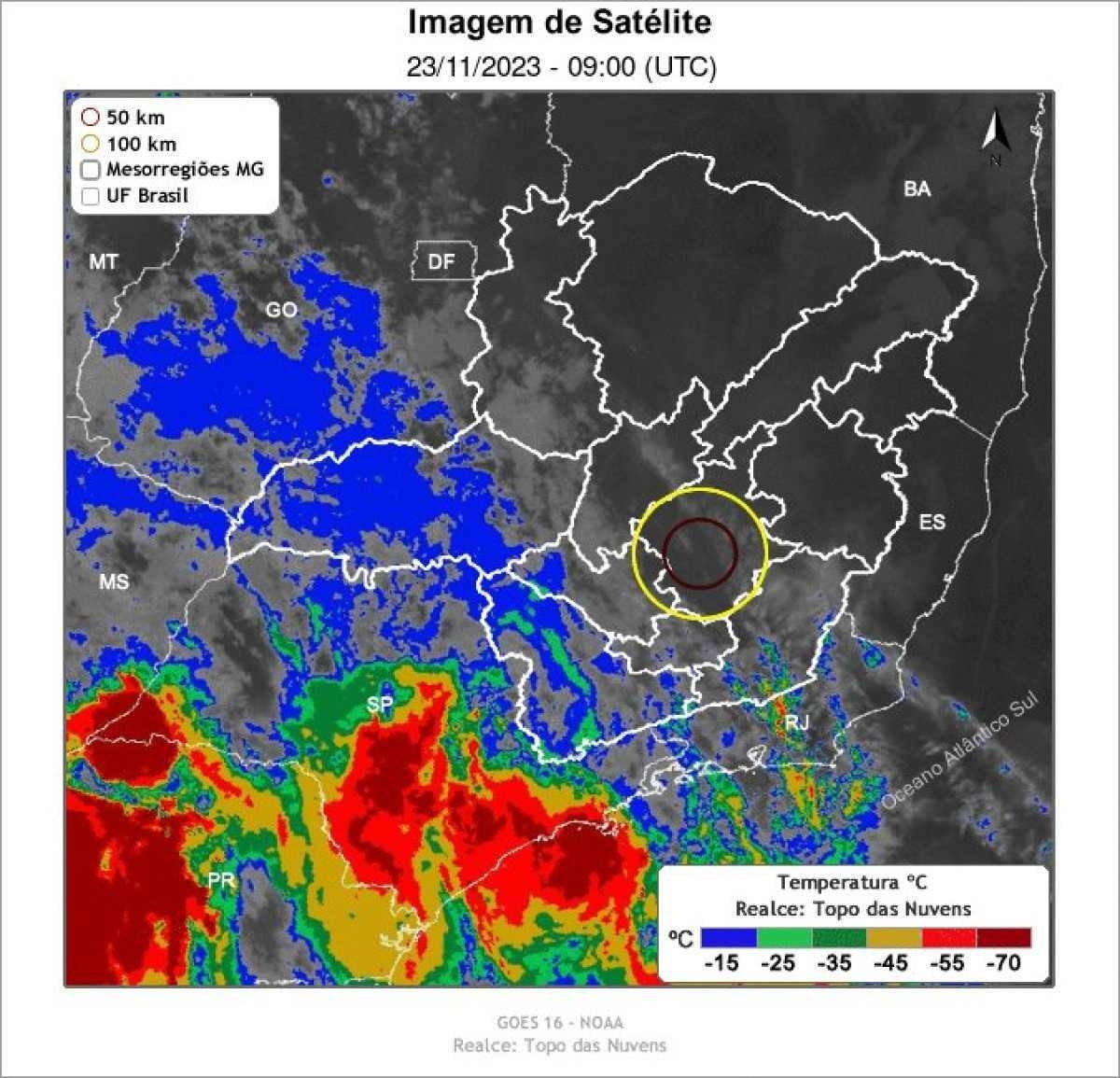 Temperatura aumenta novamente e BH pode registrar 34°C nesta quinta