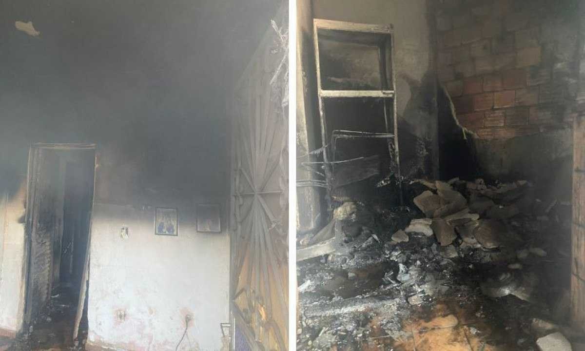 Sobrinho é suspeito de incendiar casa do tio em BH