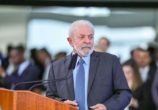 Presidente da República, Luiz Inácio Lula da Silva durante reunião sobre os Biomas do Brasil, no Palácio do Planalto -  (crédito:  Ricardo Stuckert/PR)